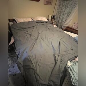 Pottery Barn Teen ~Gray Duvet~100% Cotton